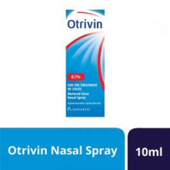 Otrivin Nasal Spray 0.1% for Colds 10ml