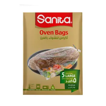Sanita Large Oven Bags 5-Pack