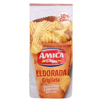 Amica Eldorada Grigliata Potato Chips 130g