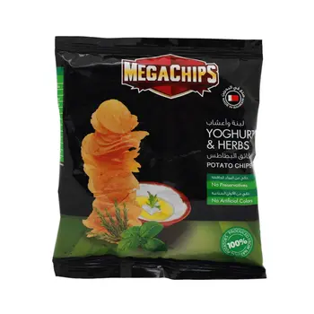 Mega Yoghurt & Herbs Potato Chips 13g