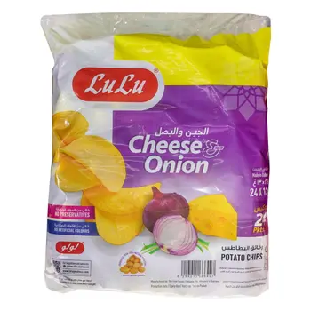 LuLu Cheese & Onion Potato Chips 13g