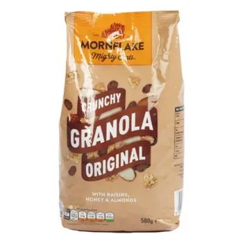 Mornflake Raisins Honey Almonds Granola 500g