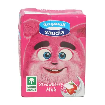 Saudia Strawberry Milk 200ml
