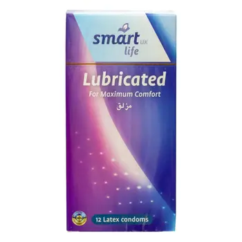 Smart Life Latex Lubricated Condoms 12 Pieces