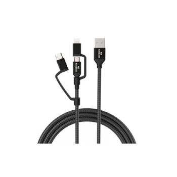 موج ماكس كيبل ثلاثه في واحد معتمد من ابل 1قطعة