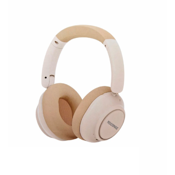 موج ماكس سماعه راس عالي الدقه لون بيج 1قطعة