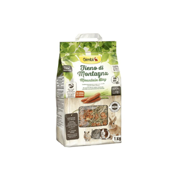 Gimbi Carrot Straw for Rabbits 1kg