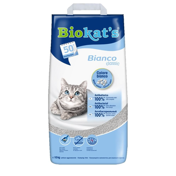 Biokats Bianco Classic Antibacterial Cat Litter 10kg