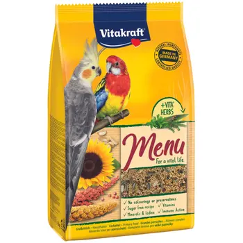 فيتاكرافت الغذاء اليومي للببغاوات الكبيرة 3 كج