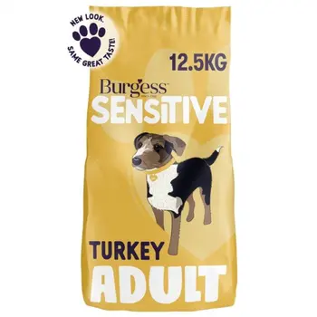 Burgess Sensitive Turkey & Rice Adult Dog Food 12.5kg