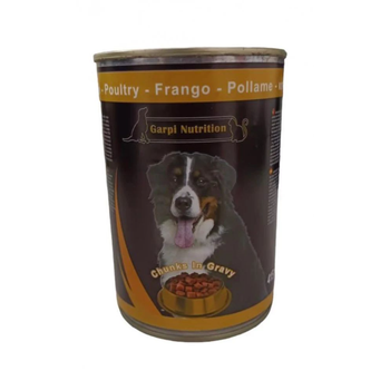 غاربي نيوتريشن قطع الدجاج بالمرق للكلاب البالغة 415 جرام 24 حبة بوكس