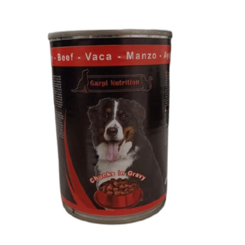 .غاربي نيوتريشن اكل كلاب رطب بقطع الدجاج الطرية في المرق للكلاب البالغة 1240 جرام