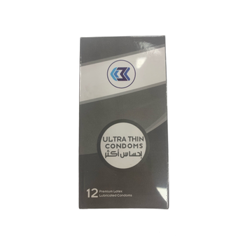 K3L Ultrathin Premium Latex Condoms 12 Pieces