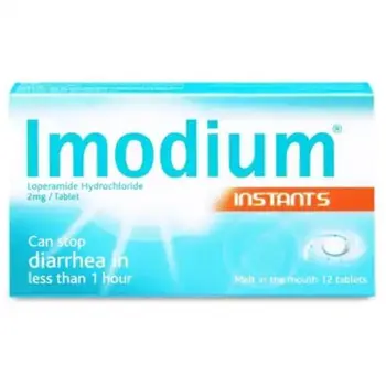 Imodium Instants Loperamide Tablets 12 Count