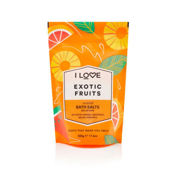 I LOVE Exotic Fruits Bath Salts 500g