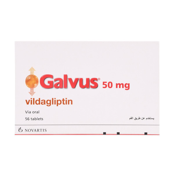 Novartis Vildagliptin Tablets 50mg 56 Count
