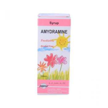 Amydramine Alcohol-Free Paediatric Syrup 120ml