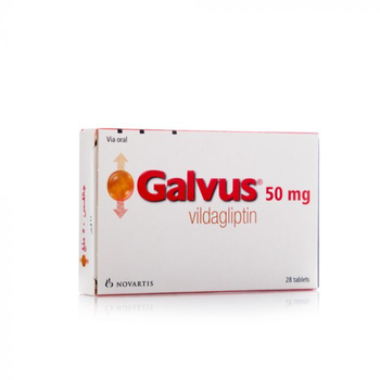 Novartis Vildagliptin Tablets 50mg 28 Count