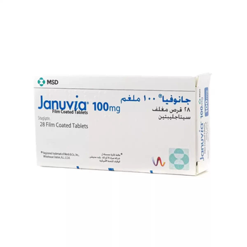 MSD Januvia Stagliptin Tablets 100mg 28 Count