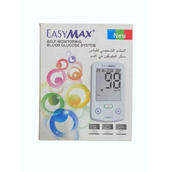 EASYMAX Glucometer Set for Self-Monitoring