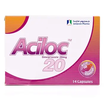 Jamjoom Pharma Omeprazole Acid Control Capsules 14x20mg