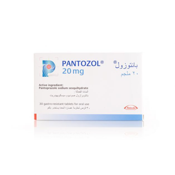 Takeda Pantozol Gastro-Resistant Tablets, 20mg 30 Count