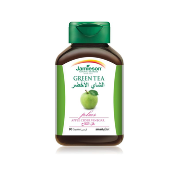 Jamieson Green Tea Apple Cider Vinegar Capsules 30 Count