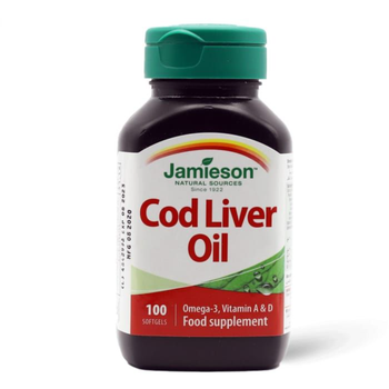 Jamieson Cod Liver Oil Tablets 100 Count