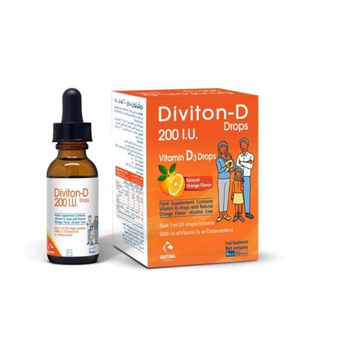 ديفيتون دي نقط فيتامين د 200و.د 10مل