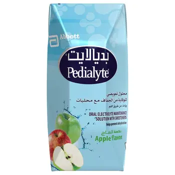 Pedialyte Apple Flavor Rehydration Solution 200ml