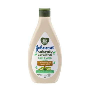 Johnson's Naturally Sensitive Head-To-Toe Wash 395ml