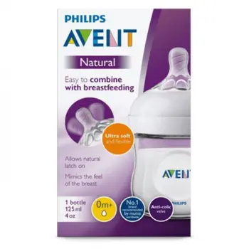 Philips Avent Natural Feeding Bottle 125Ml