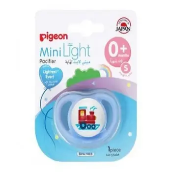 Pigeon Mini Light Pacifier Light Blue 1Piece