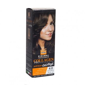 N&C Cinema Hair Collagen Color Medium Brown 100ml
