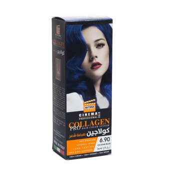 N&G Cinema Ocean Blue Collagen Hair Color 100ml