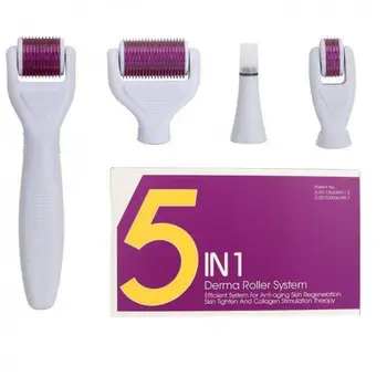 Derma Roller System 5-in-1 Anti-Aging Tool