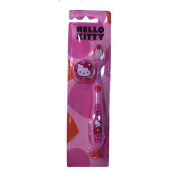 نيكيلودون فرشاة أسنان للأطفال هيلو كيتي مع غطاء
