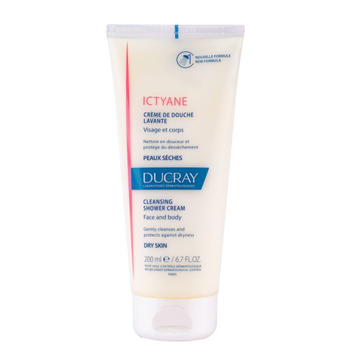 Ducray Ictyane Cleansing Shower Cream 200ml