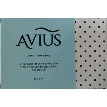 AVIUS Acne-Prone Soap with Sage & Tea Tree Oil 100g