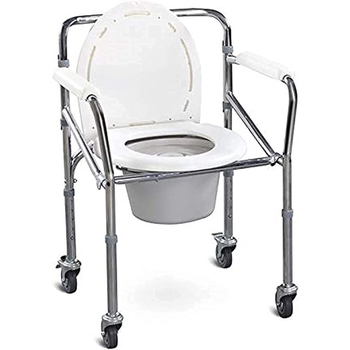Commode Chair with Wheel