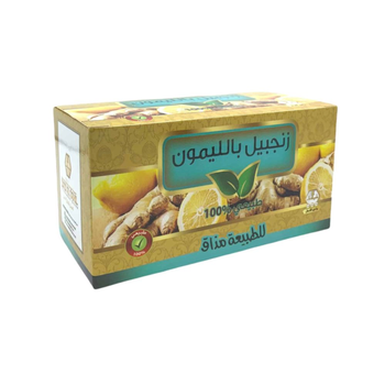 وادي النحل مشروب الزنجبيل بالليمون 30 كيس