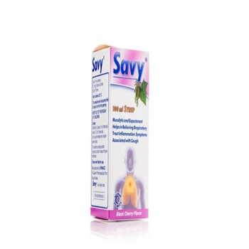 Savy Black Cherry Syrup 100ml