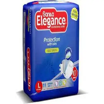 Sanita Elegance Adult Diapers Large 10 Pads