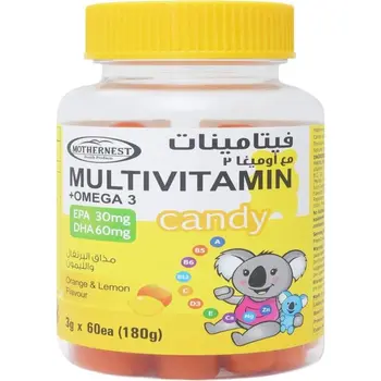 مذر نيست فيتامينات مع اوميغا 3 مضغ 180 جرام
