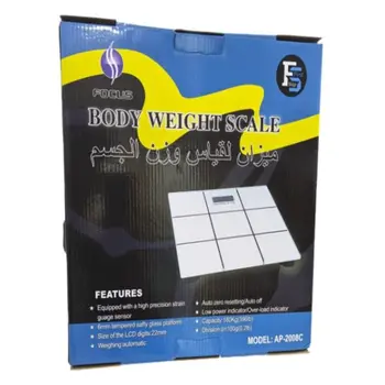 Focus Body Weight Scale AP-2008C 180kg Capacity