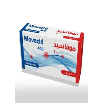 Movacid 400mg Capsules 60 Count