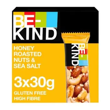 Be Kind Honey Roasted Nuts Protein Bar 3x30g