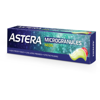 أستيرا معجون اسنان الحبيبات الدقيقة نيون 75مل