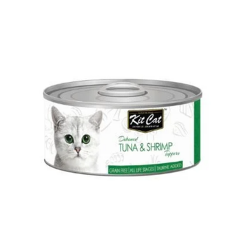 كت كات طعام رطب للقطط بالتونة والجمبري 80جرام