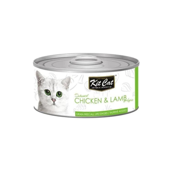 Kit Cat Chicken & Lamb Wet Cat Food 80g